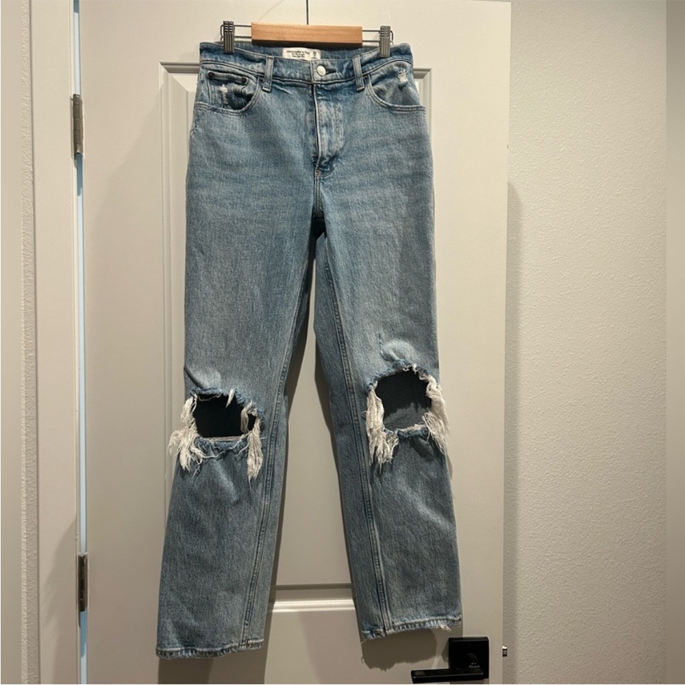 Abercrombie & Fitch 90s Ultra High Rise Straight